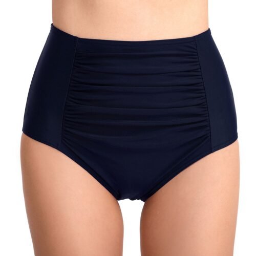 Women's High - Waisted Tummy - Control & Butt - Lifting Swim Trunks - Ruched, Tight - Fit, Triangle Beach Pants（ DS29）
