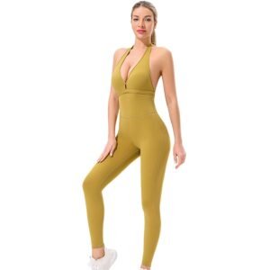 Women's Summer One - Piece Yoga Set: High - End Fitness Outfit for Wholesale( ENY253)