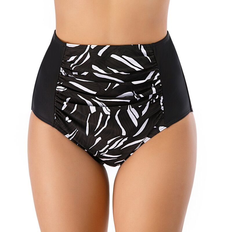 Women's High - Waisted Tummy - Control & Butt - Lifting Swim Trunks - Ruched, Tight - Fit, Triangle Beach Pants（ DS29）