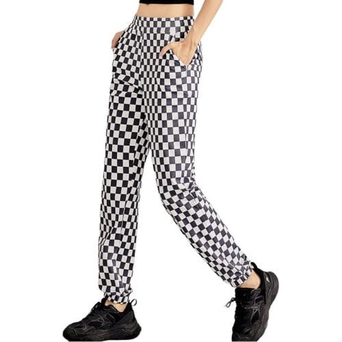 Women's Slimming Loose Ankle - Cuffed Workout Pants for Summer - Ideal for Running, Fitness, and Yoga（ ENY221）