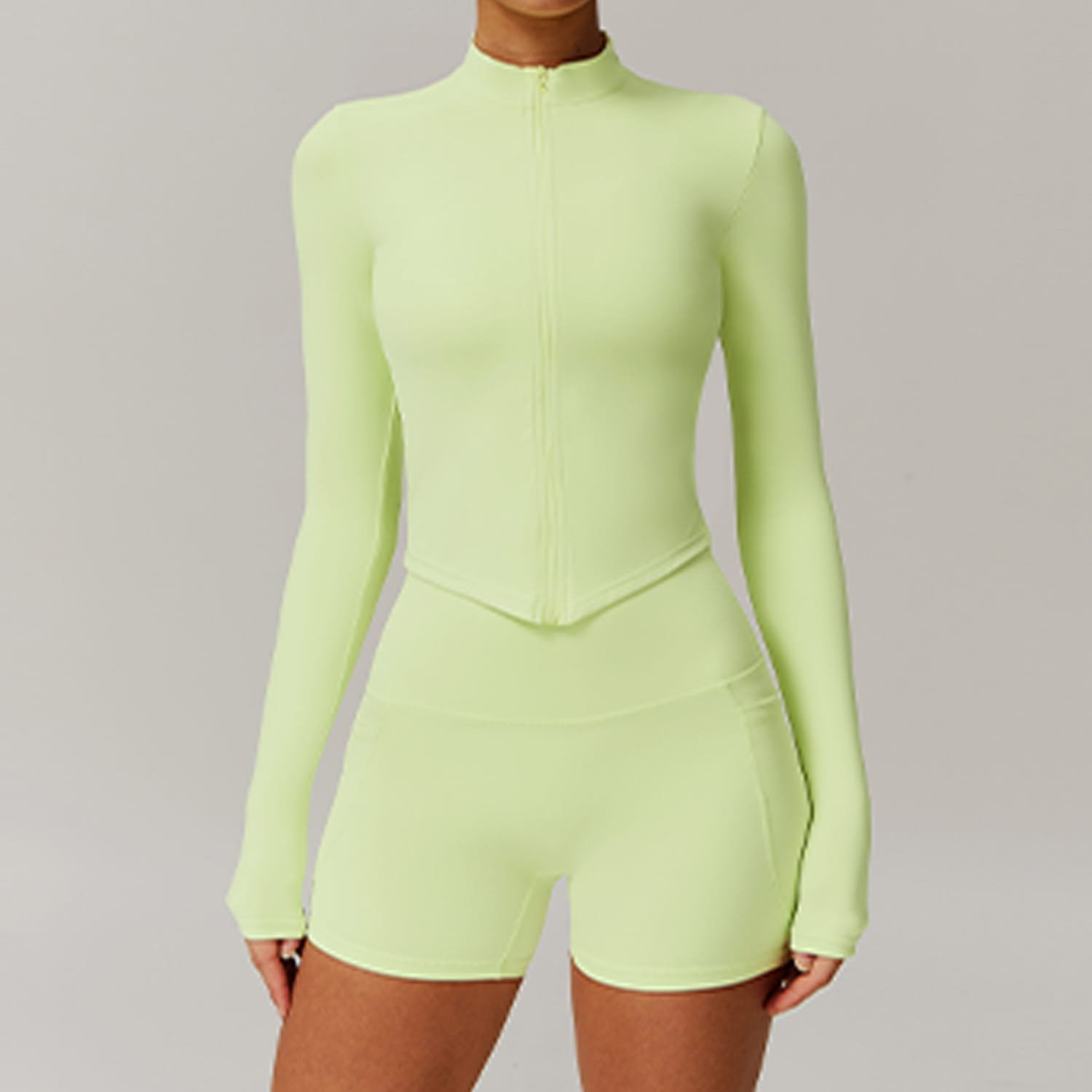 Abundant Stock! Quick - Dry Naked - Feeling Women's Fitness Jacket CCX8503 - 图片 6