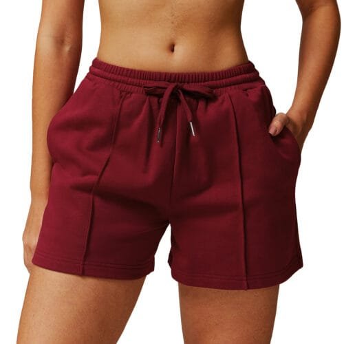 Women's Spring High - Waisted Loose Sports Sweat Shorts: Pocketed, Casual Running Shorts for Versatile Wear 8933