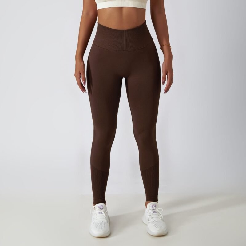 Women's Seamless High - Waist Tight - Fit Yoga Pants (6415)