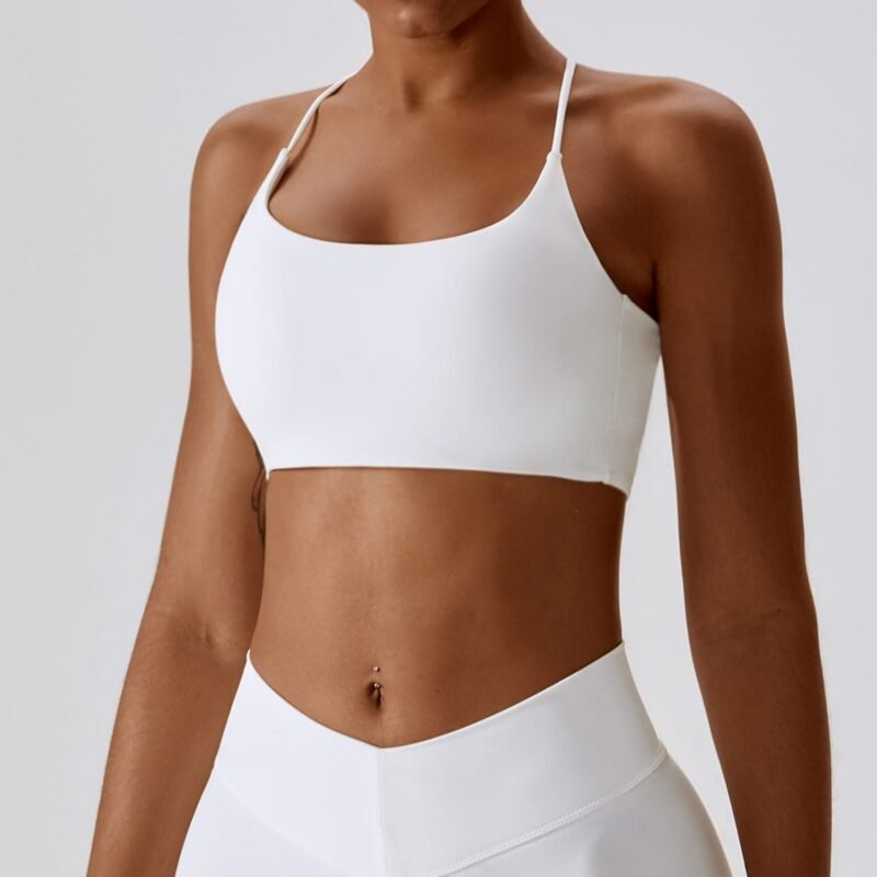 Summer Shock - Absorbing Naked - Feeling Yoga Bra - Ideal for Running, Fitness, and Outdoor Wear（8233）