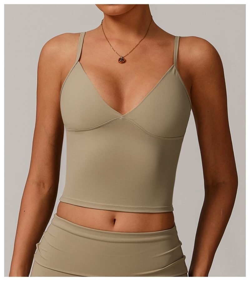 Women's Cross - Border Eco - Friendly Recycled Tight Yoga Tank: Casual Outer - Wear, Versatile for Running & Fitness 8998