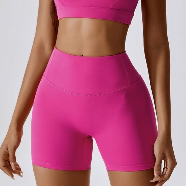 High - Waisted, Butt - Lifting Women's Yoga Shorts BDK8047 - 图片 7