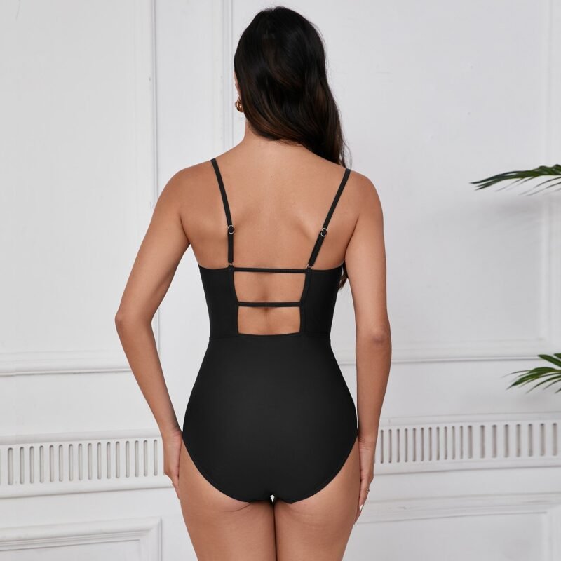 Conservative Triangle - Style Racerback One - Piece Racing Swimsuit for Women - Stylish and（ DSJ24144）