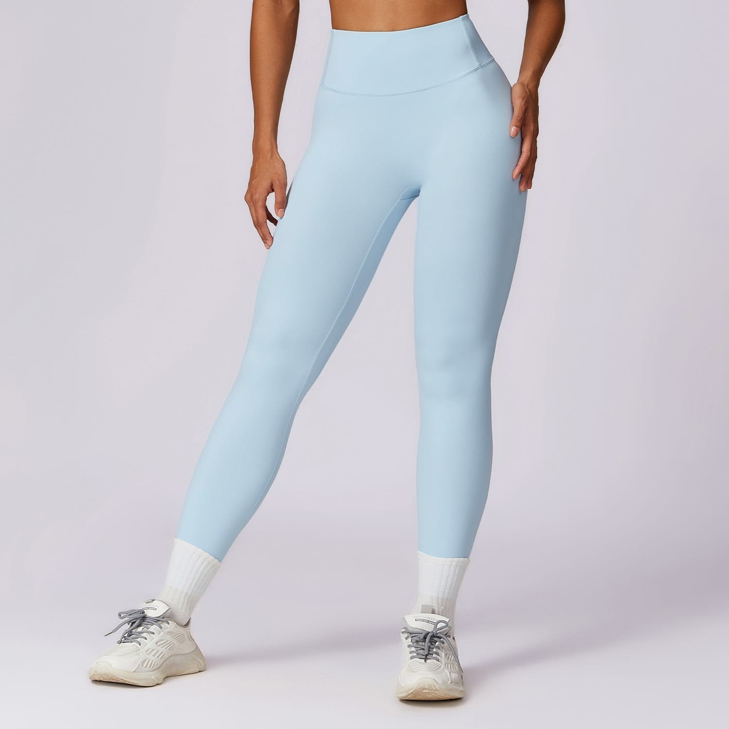 High Waist Workout Leggings for Women - Tummy Control & Booty Lifting Gym Pants for Running, Yoga(8047) - 图片 6