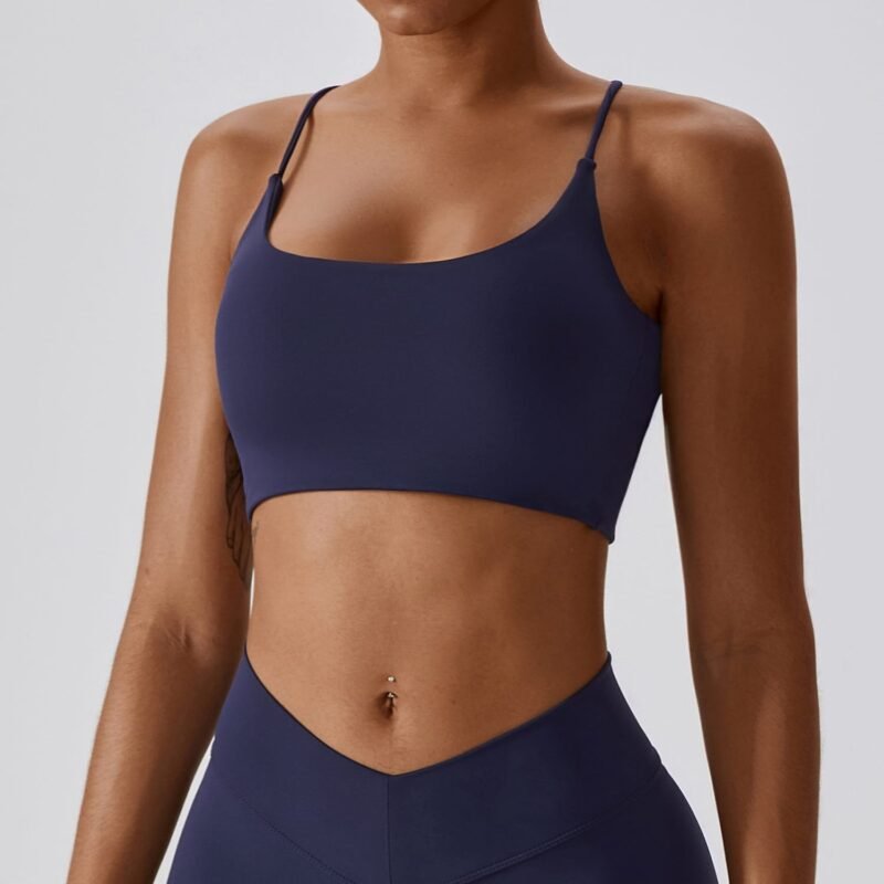 Summer Shock - Absorbing Naked - Feeling Yoga Bra - Ideal for Running, Fitness, and Outdoor Wear（8233）