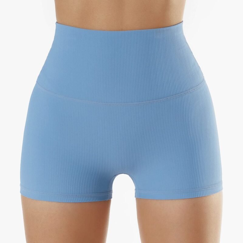 Women's High - Waist Tummy - Control Athletic Shorts (6256)