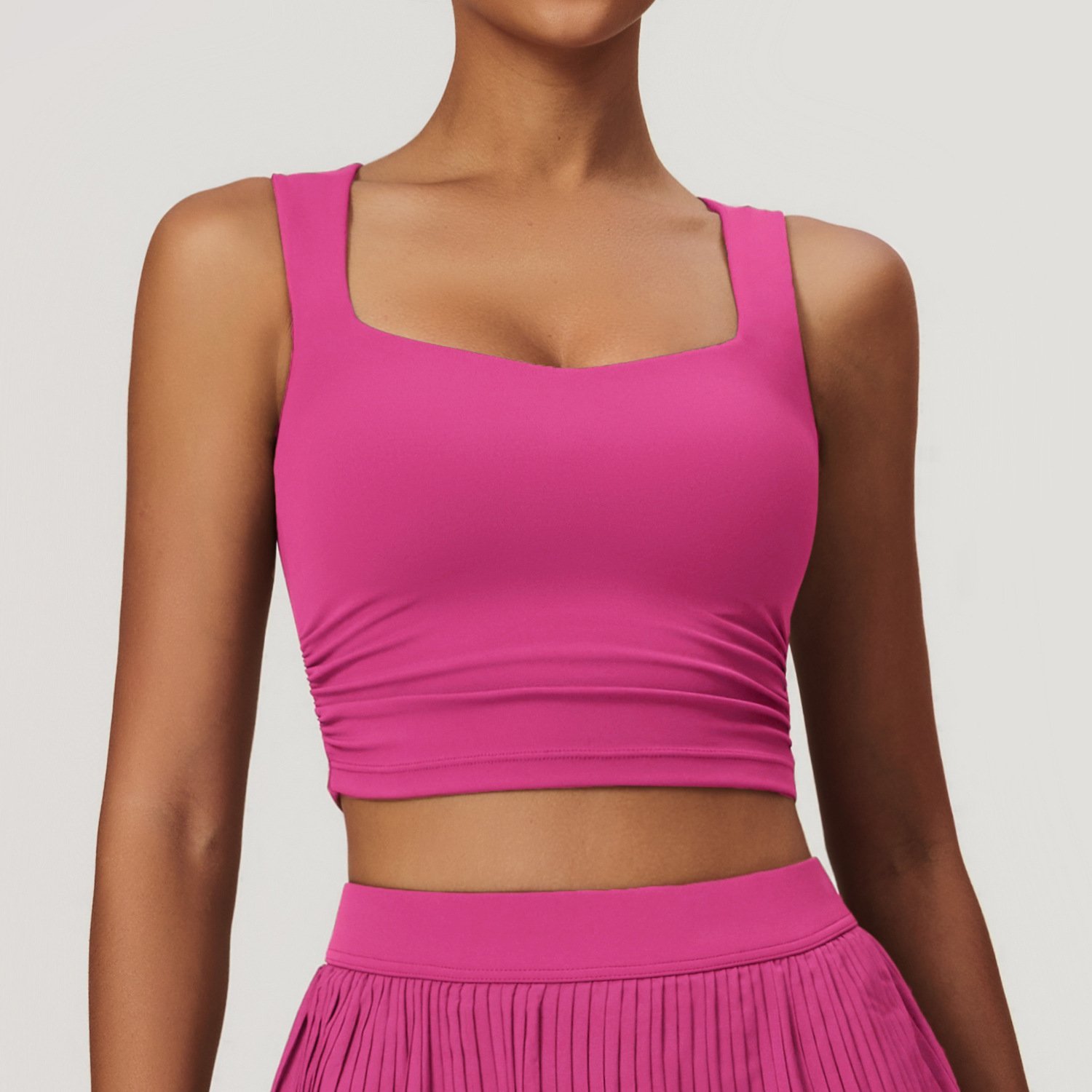 Naked Sensation Training Tank - Quick-Dry, Seamless Support for High-Intensity Workouts 8782 - 图片 6