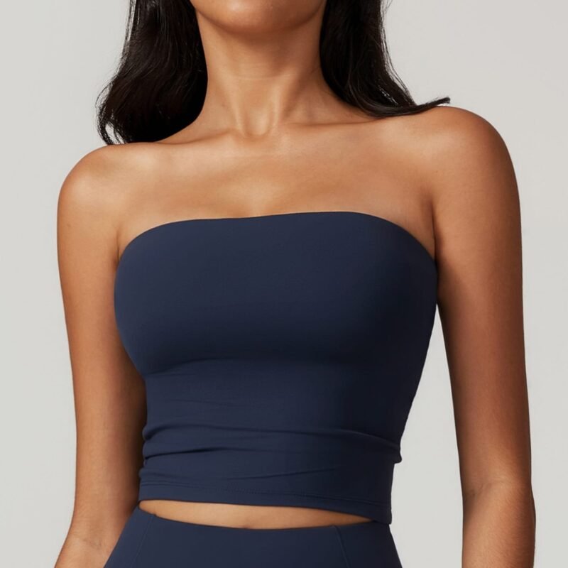 European and American - Style Strapless Bralette - Sexy Back Design,（8793）