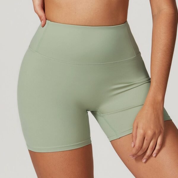 High - Waisted, Butt - Lifting Women's Yoga Shorts BDK8047 - 图片 2