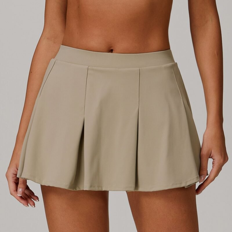 Women's 2 - in - 1 Sun - Protective Skirt: UV - Resistant, Cool - Touch, Anti - Exposure & Breathable Tennis Skirt 3012