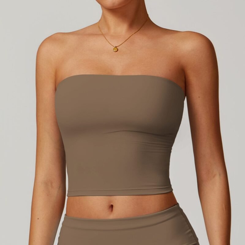 European and American - Style Strapless Bralette - Sexy Back Design,（8793）
