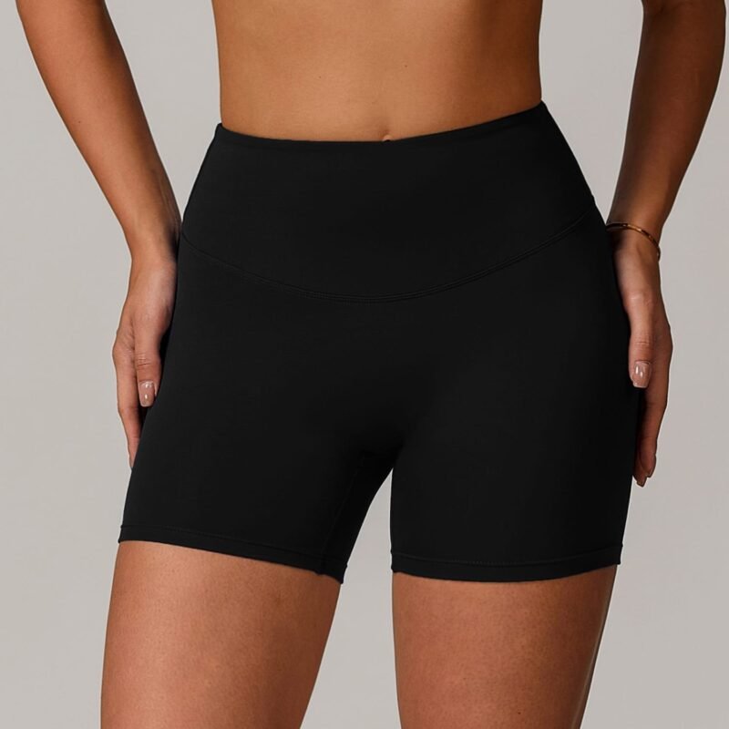 Women's High - Waisted, Hip - Lifting Yoga Shorts: Outer - Wear, Tight, Tummy - Control, Slimming Running & Sports Shorts 9172