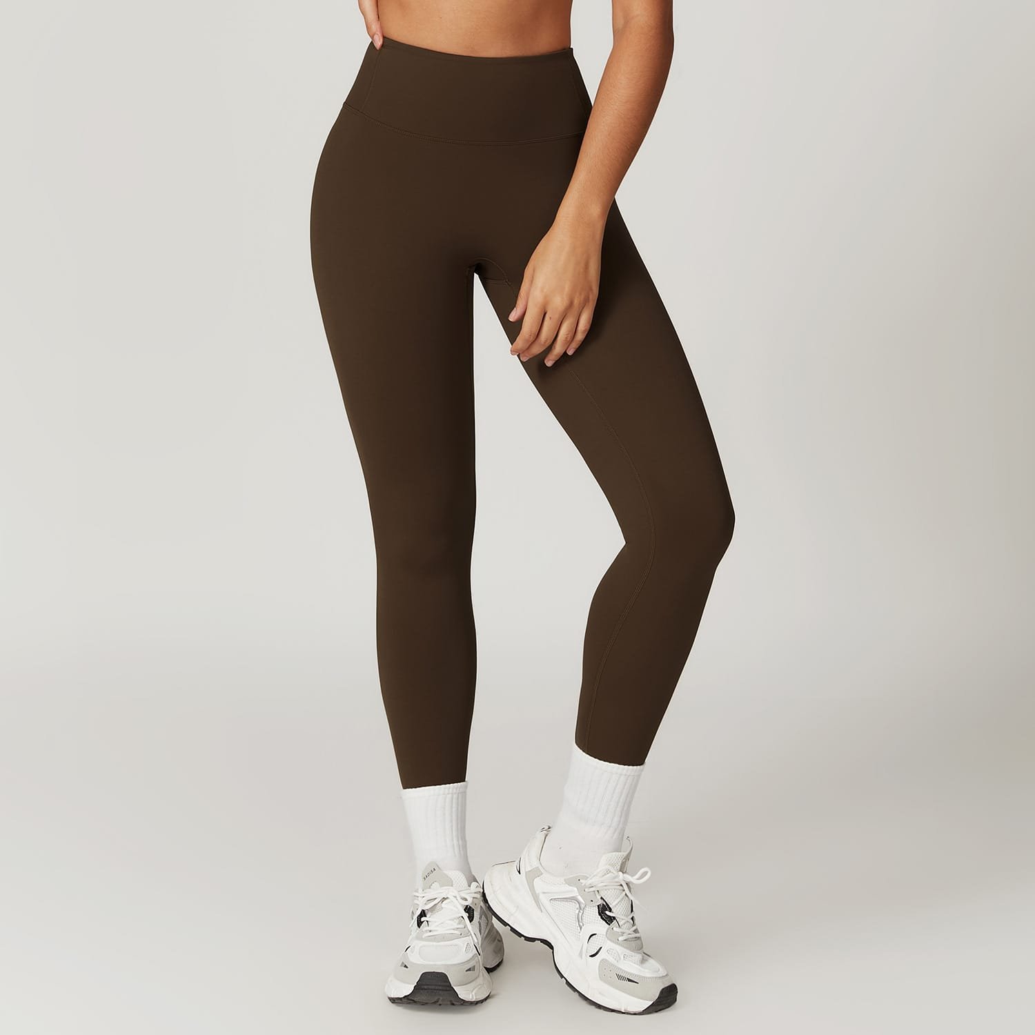 High Waist Workout Leggings for Women - Tummy Control & Booty Lifting Gym Pants for Running, Yoga(8047) - 图片 15