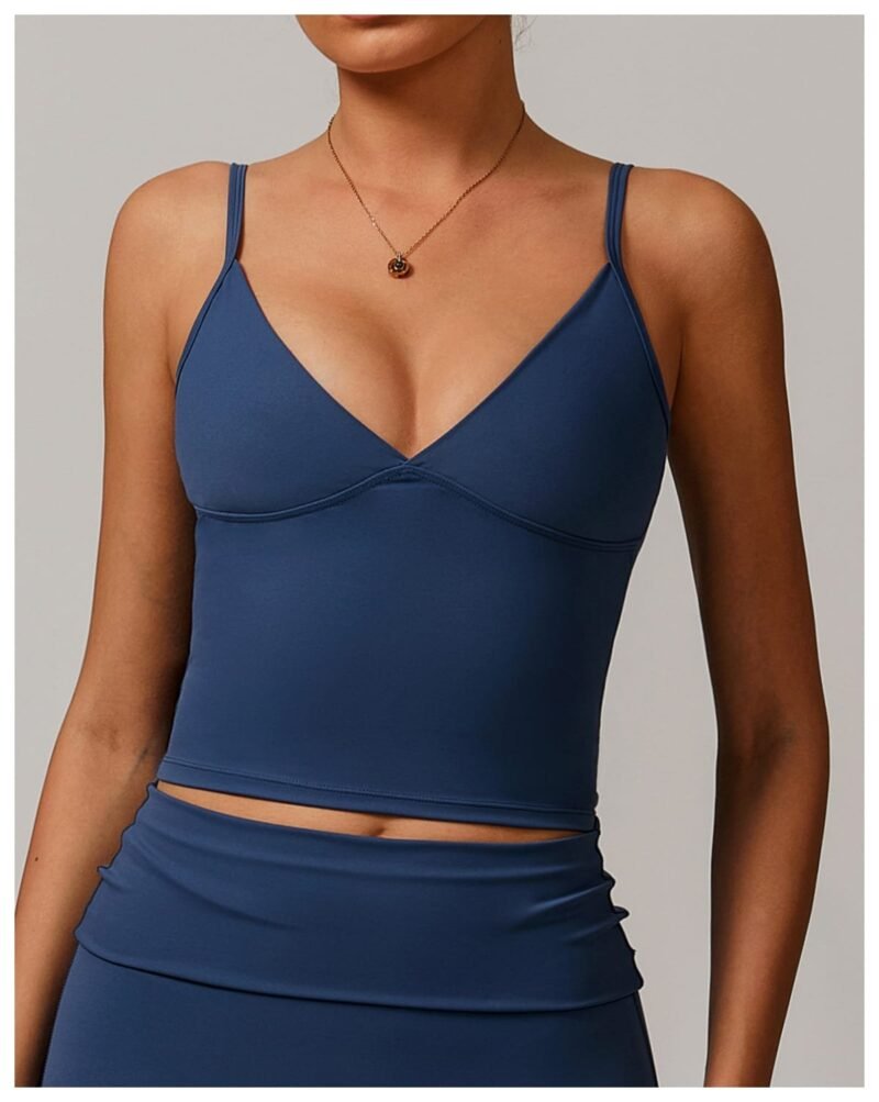 Women's Cross - Border Eco - Friendly Recycled Tight Yoga Tank: Casual Outer - Wear, Versatile for Running & Fitness 8998