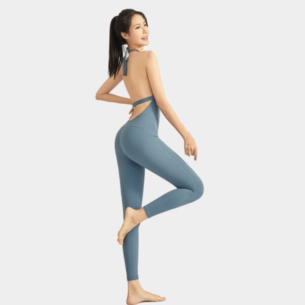 Women's Summer One - Piece Yoga Set: High - End Fitness Outfit for Wholesale( ENY253) - 图片 3