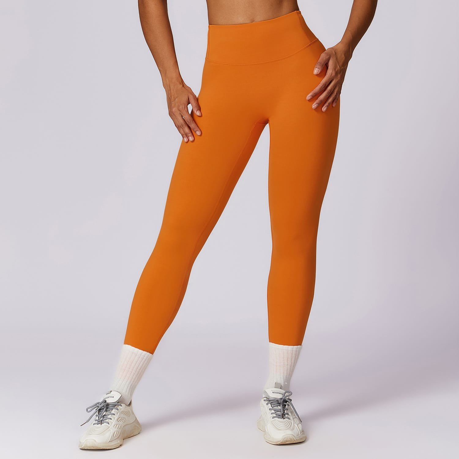 High Waist Workout Leggings for Women - Tummy Control & Booty Lifting Gym Pants for Running, Yoga(8047) - 图片 3
