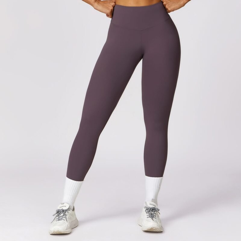 High - Waisted Butt - Lifting Quick - Dry Yoga Pants for Women - Slimming, Slim - Fit, （8455）