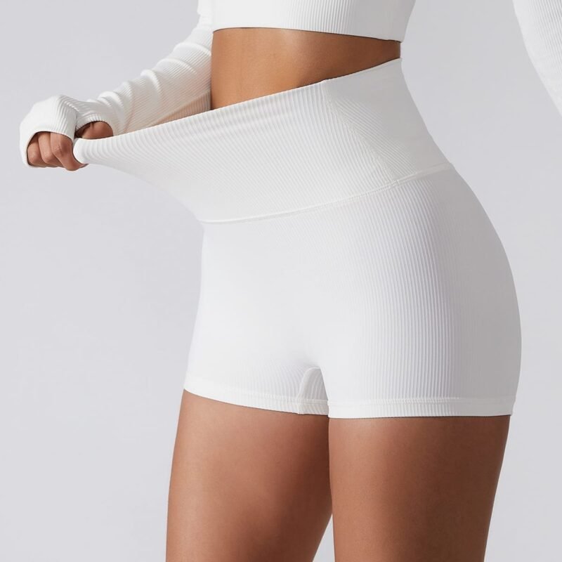 Women's High - Waist Tummy - Control Athletic Shorts (6256)