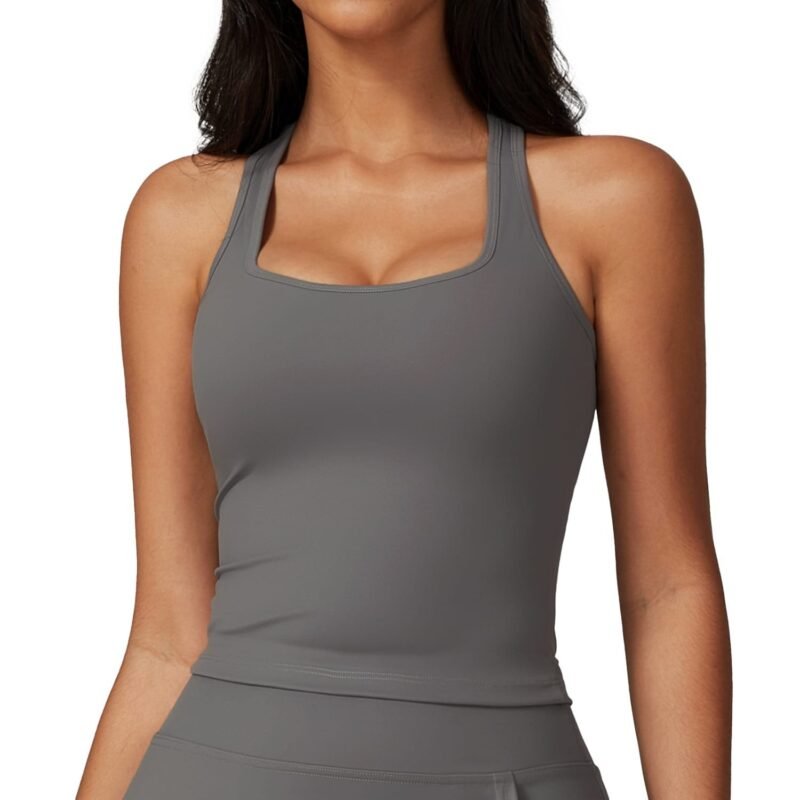 Sports Tank for Women - Slim - Fit, Quick - Dry, Ideal for Running, Fitness and Yoga （8819）