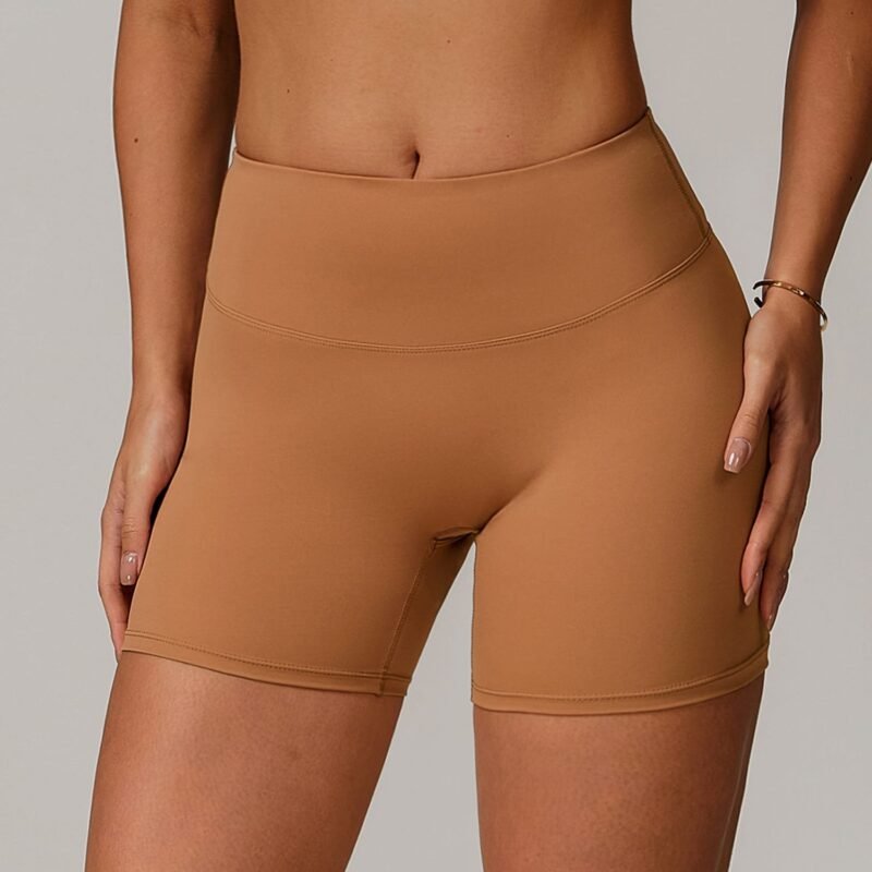 Women's High - Waisted, Hip - Lifting Yoga Shorts: Outer - Wear, Tight, Tummy - Control, Slimming Running & Sports Shorts 9172