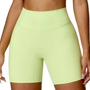 European and American - Style High - Waisted Butt - Lifting Yoga Shorts for Women（ 8503）