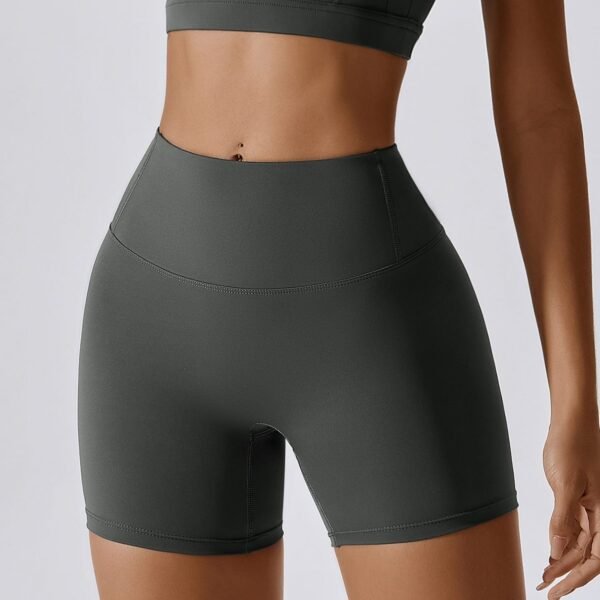 High - Waisted, Butt - Lifting Women's Yoga Shorts BDK8047 - 图片 10