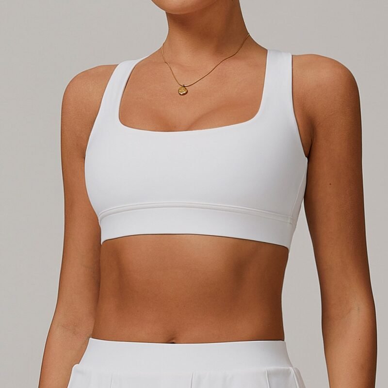 Women's Cross - Border Sun - Protective Sports Bra: Racerback Yoga Top, Cool - Touch, UV - Resistant Outdoor Fitness Wear 3012
