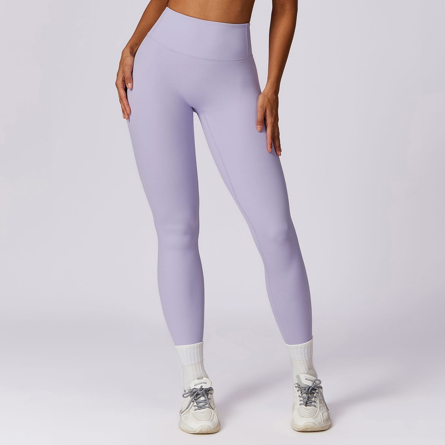 High Waist Workout Leggings for Women - Tummy Control & Booty Lifting Gym Pants for Running, Yoga(8047) - 图片 5