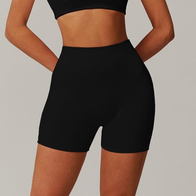 Seamless High - Waisted Yoga Shorts for Women （7725）