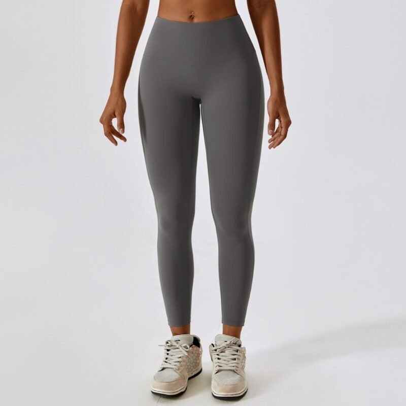 Quick - Dry Naked - Feeling Butt - Lifting Yoga Pants - Tummy - Control, High - Waisted （8260）