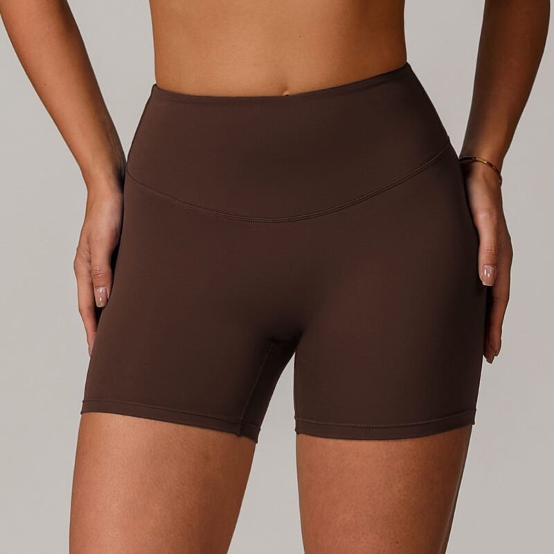 Women's High - Waisted, Hip - Lifting Yoga Shorts: Outer - Wear, Tight, Tummy - Control, Slimming Running & Sports Shorts 9172
