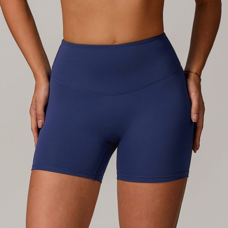 Women's High - Waisted, Hip - Lifting Yoga Shorts: Outer - Wear, Tight, Tummy - Control, Slimming Running & Sports Shorts 9172