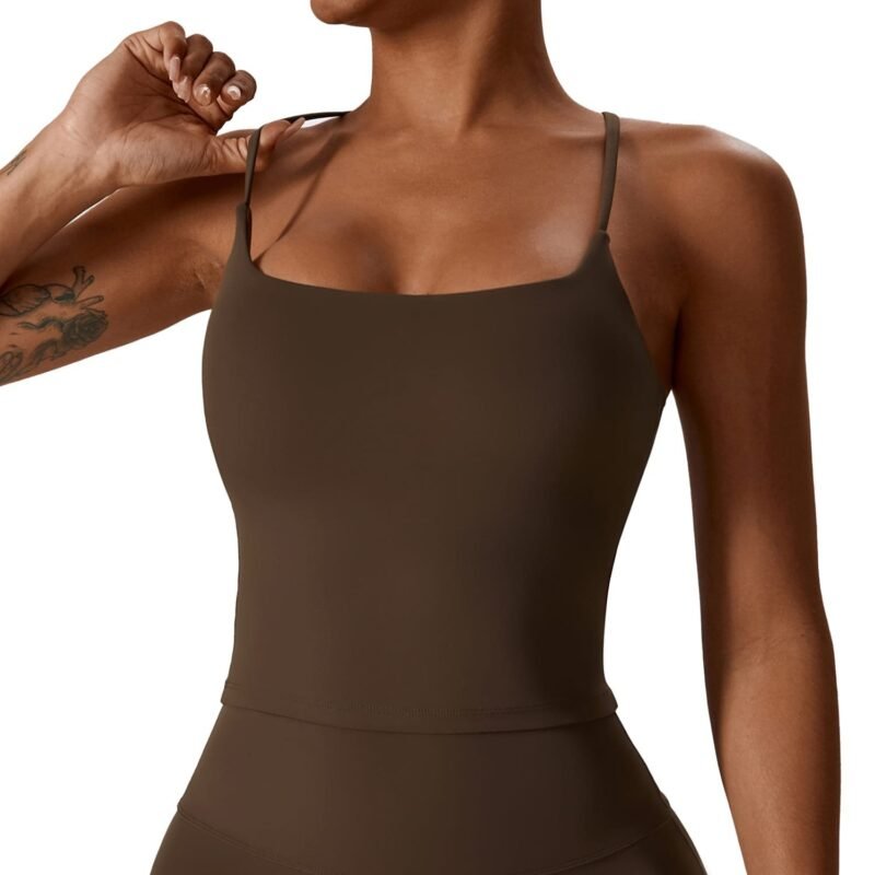 Yoga Tank Top for Women - Ideal for Running and Fitness, Wearable as Inner or Outer Layer(8232)