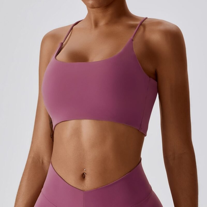 Summer Shock - Absorbing Naked - Feeling Yoga Bra - Ideal for Running, Fitness, and Outdoor Wear（8233）