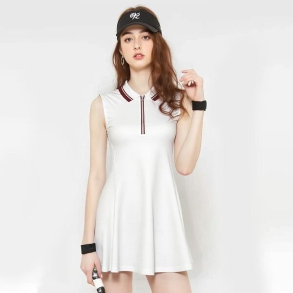 Wholesale Women's Tennis Skirt Set: Summer Sports Dress & Short Skirt Two - Piece for Tennis & Badminton（ENY372） - 图片 2