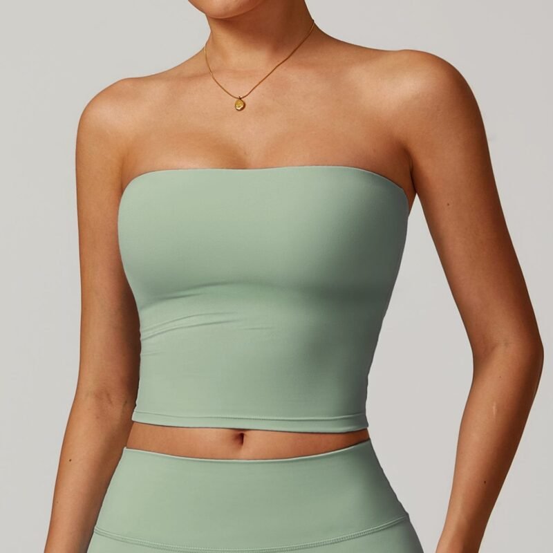 European and American - Style Strapless Bralette - Sexy Back Design,（8793）