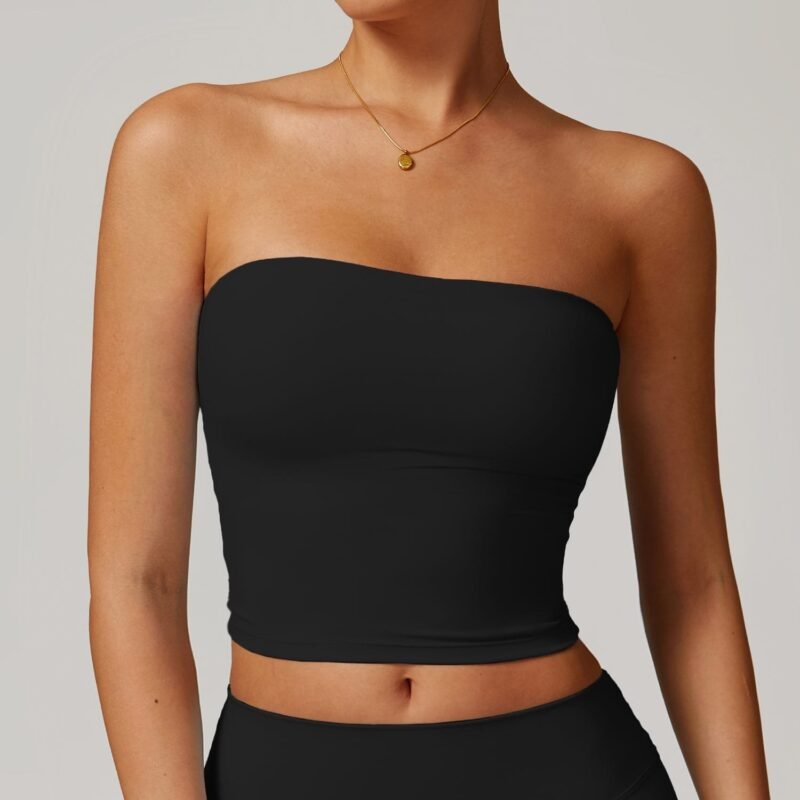 European and American - Style Strapless Bralette - Sexy Back Design,（8793）