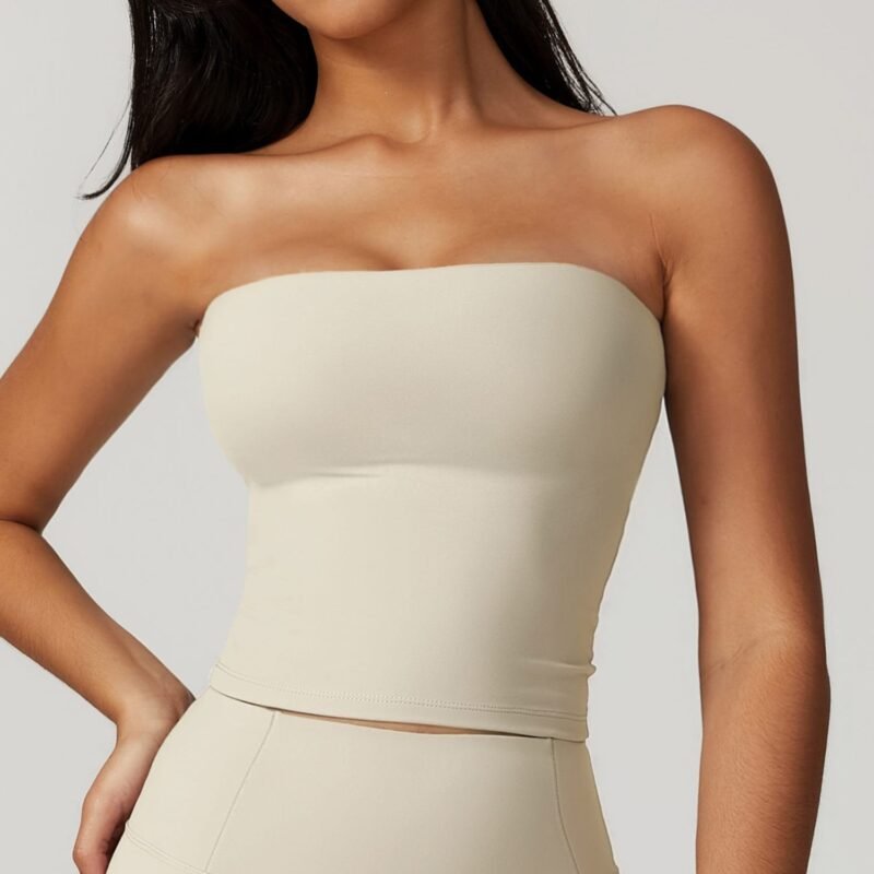 European and American - Style Strapless Bralette - Sexy Back Design,（8793）