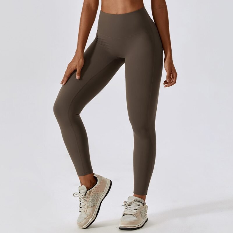 Quick - Dry Naked - Feeling Butt - Lifting Yoga Pants - Tummy - Control, High - Waisted （8260）