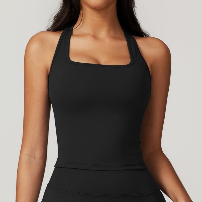 Sports Tank for Women - Slim - Fit, Quick - Dry, Ideal for Running, Fitness and Yoga （8819）
