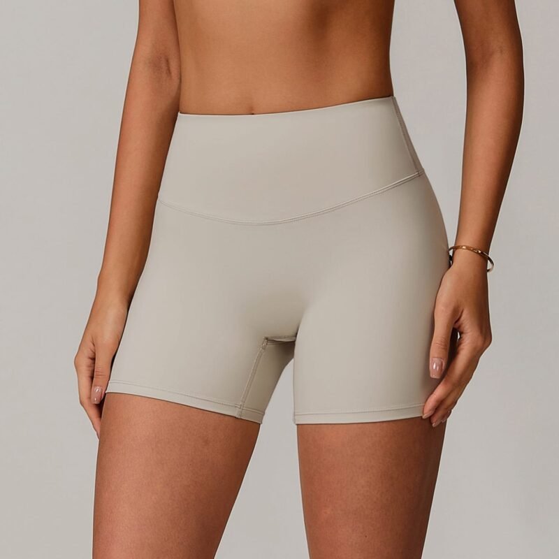 Women's High - Waisted, Hip - Lifting Yoga Shorts: Outer - Wear, Tight, Tummy - Control, Slimming Running & Sports Shorts 9172