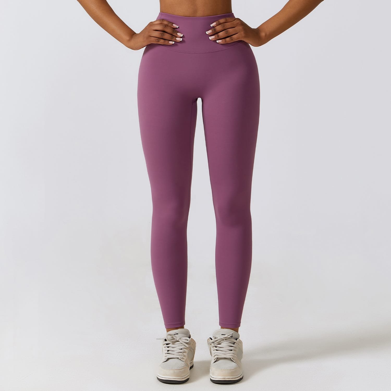 High Waist Workout Leggings for Women - Tummy Control & Booty Lifting Gym Pants for Running, Yoga(8047) - 图片 10