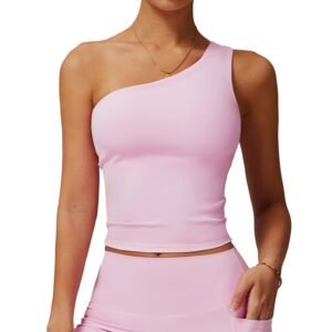 Cloud-Like Fitness Vest - Moisture-Wicking Slim Fit Workout Top for Women, Pull-On Design 8408