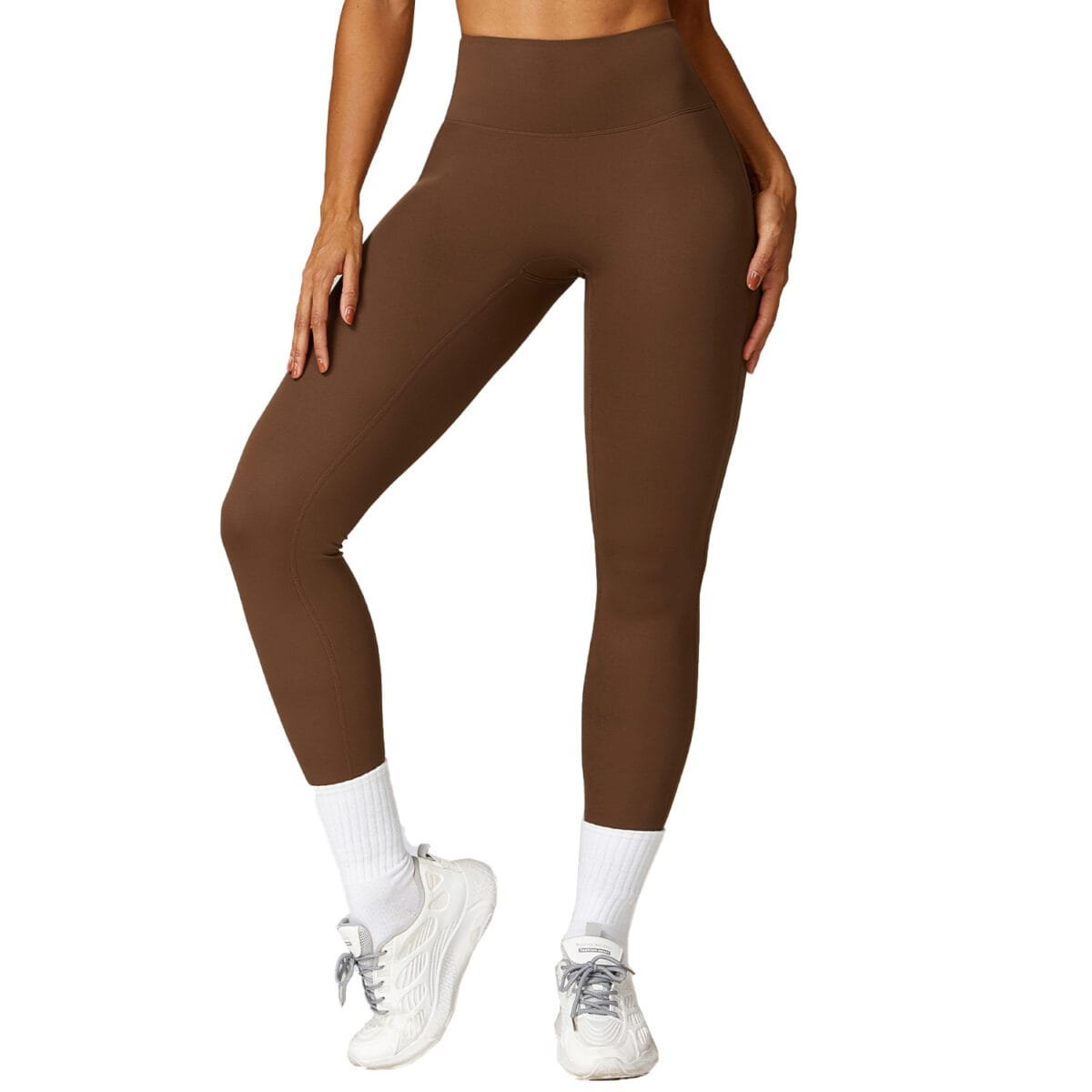 Quick - Dry Naked - Feeling Butt - Lifting Yoga Pants - Tummy - Control, High - Waisted （8260）