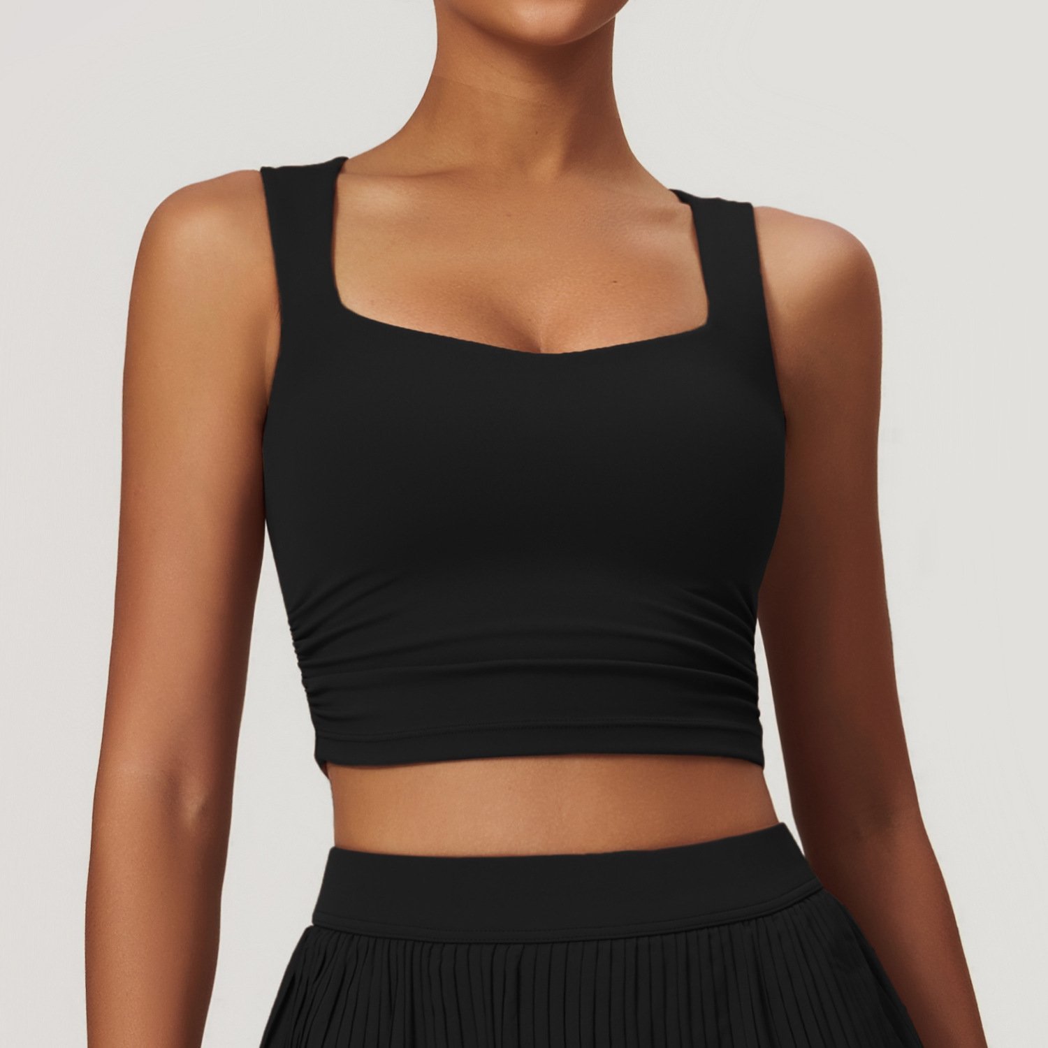 Naked Sensation Training Tank - Quick-Dry, Seamless Support for High-Intensity Workouts 8782 - 图片 4