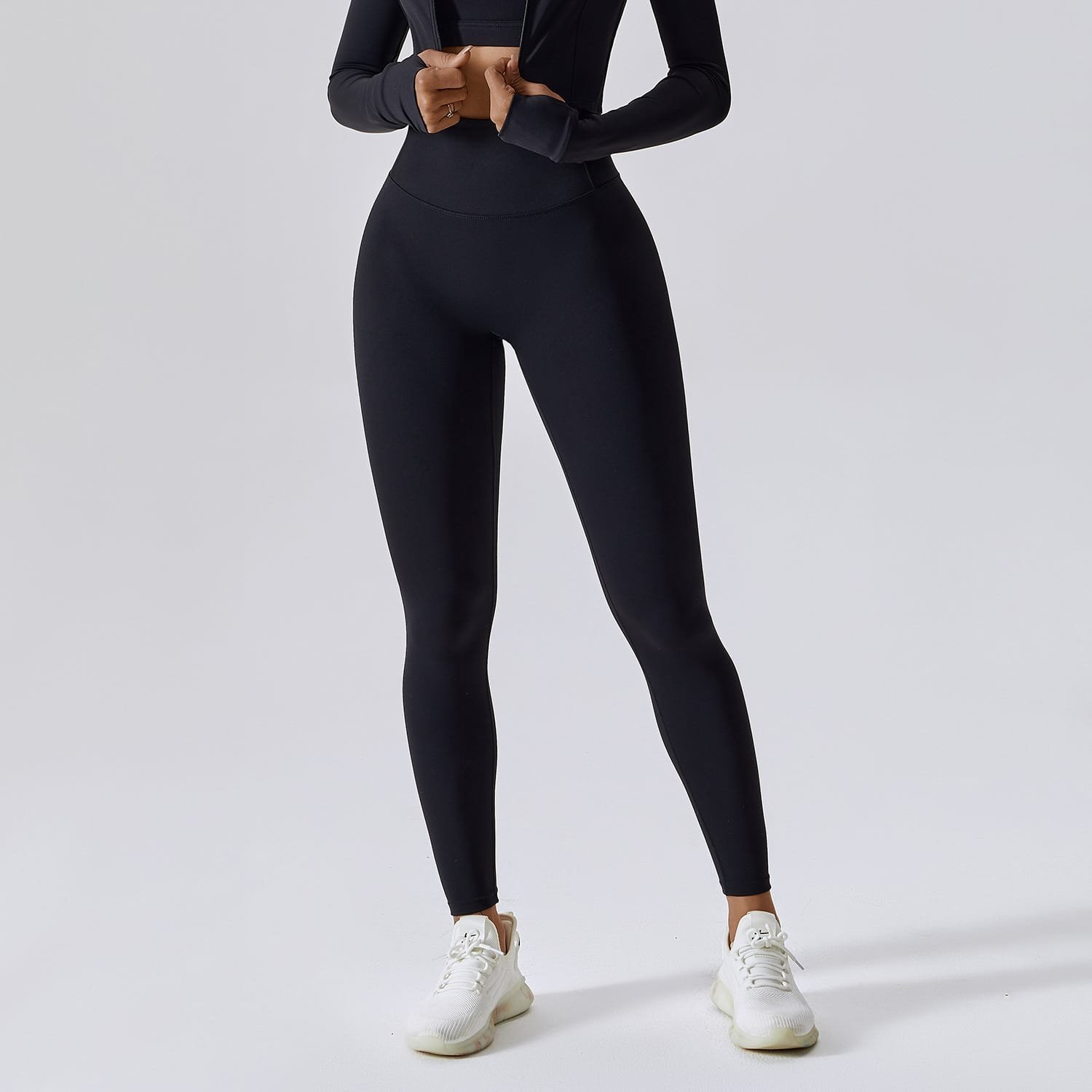 High Waist Workout Leggings for Women - Tummy Control & Booty Lifting Gym Pants for Running, Yoga(8047) - 图片 11
